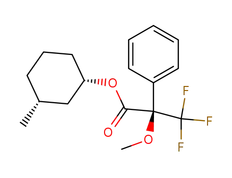 (R)-3,3,3-Trifluoro-2-methoxy-2-phenyl-propionic acid (1S,3R)-3-methyl-cyclohexyl ester