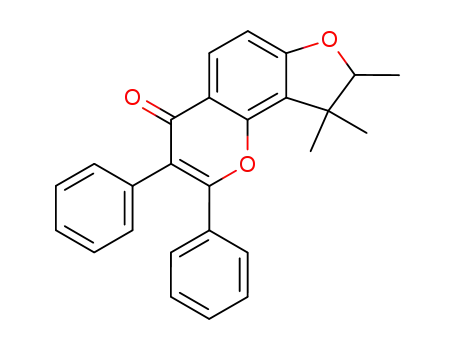 2,3-dihydro-2,3,3-trimethyl-3-phenylfuro<4,5:8,7>flavone