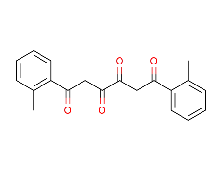 Molecular Structure of 63499-67-2 (1,3,4,6-Hexanetetrone, 1,6-bis(2-methylphenyl)-)