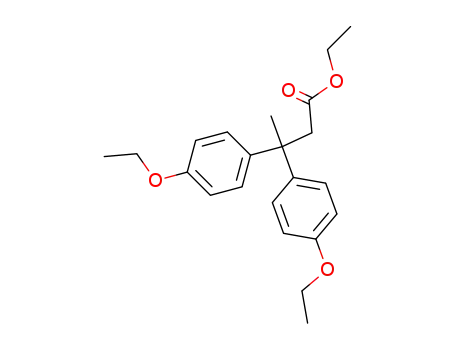3,3-bis-(4-ethoxy-phenyl)-butyric acid ethyl ester