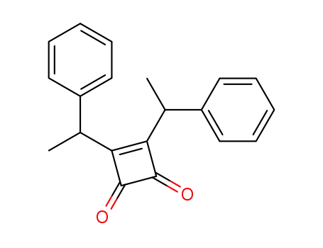 3,4-Bis-(1-phenyl-ethyl)-cyclobut-3-ene-1,2-dione