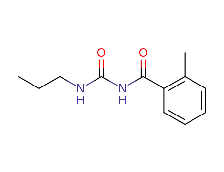 Molecular Structure of 91557-59-4 (3-o-Toluoyl-1-n-propylharnstoff)