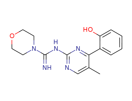 N-[(4E)-5-methyl-4-(6-oxo-1-cyclohexa-2,4-dienylidene)-3H-pyrimidin-2-yl]morpholine-4-carboximidamide cas  52992-31-1