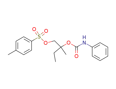 1-<(p-tolylsulfonyl)oxy>-2-methyl-2-butyl phenylcarbamate