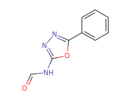 Molecular Structure of 31354-58-2 (<i>N</i>-(5-phenyl-[1,3,4]oxadiazol-2-yl)-formamide)