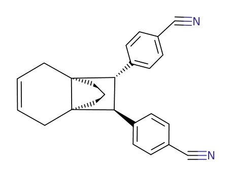 trans-10,11-Bis(4-cyanphenyl)tricyclo<4.3.2.0<sup>1,6</sup>>undec-3-en