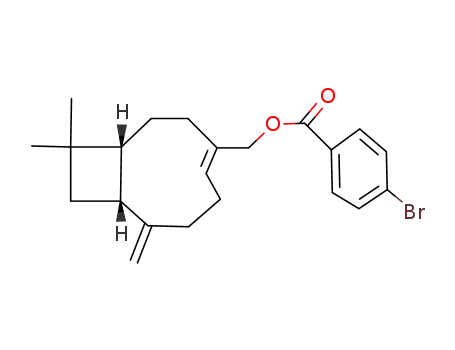 4-Bromo-benzoic acid (Z)-(1R,9R)-11,11-dimethyl-8-methylene-bicyclo[7.2.0]undec-4-en-4-ylmethyl ester