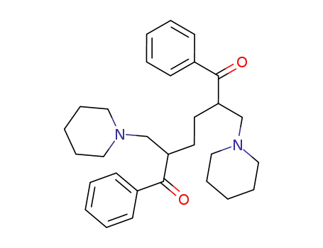 1,6-Diphenyl-2,5-bis-piperidin-1-ylmethyl-hexane-1,6-dione