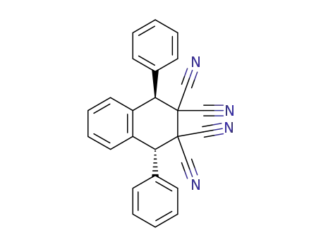 2,2,3,3-Naphthalenetetracarbonitrile, 1,4-dihydro-1,4-diphenyl-, trans-