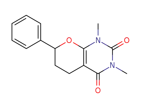1,3-dimethyl-7-phenyl-1,5,6,7-tetrahydro-pyrano[2,3-<i>d</i>]pyrimidine-2,4-dione