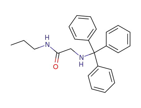 Acetamide, N-propyl-2-[(triphenylmethyl)amino]-