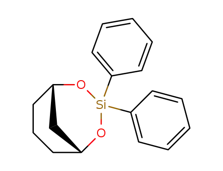 3α,3β-diphenyl-2,4-dioxa-3-silabicyclo<3.3.1>nonane