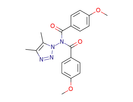 Benzamide,
N-(4,5-dimethyl-1H-1,2,3-triazol-1-yl)-4-methoxy-N-(4-methoxybenzoyl)-
