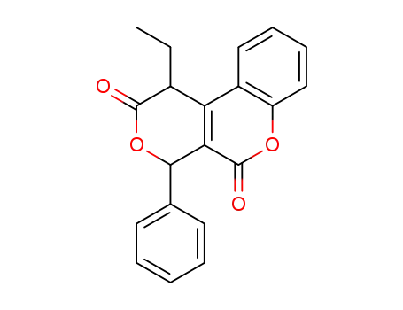 1-ethyl-2,5-dioxo-4-phenyl-1,4-dihydro-2H,5H-pyrano<3,4-c><1>benzopyran