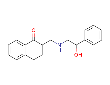 1(2H)-Naphthalenone,3,4-dihydro-2-[[(2-hydroxy-2-phenylethyl)amino]methyl]-