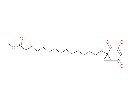 Bicyclo[4.1.0]hept-3-ene-1-pentadecanoic acid, 3-methoxy-2,5-dioxo-,
methyl ester