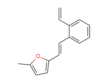 Furan, 2-[2-(2-ethenylphenyl)ethenyl]-5-methyl-, (E)-