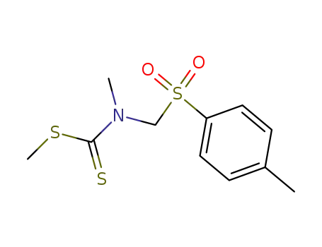Methyl N-methyl-N-(tosylmethyl)-dithiocarbamat