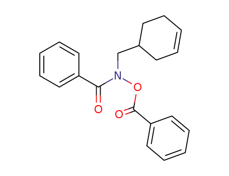 N-Benzoyloxy-N-cyclohex-3-enylmethyl-benzamide