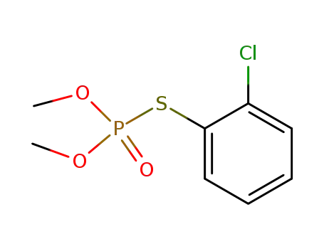 Monothiophosphorsaeure-O,O-dimethylester-S-<2-chlor-phenylester>