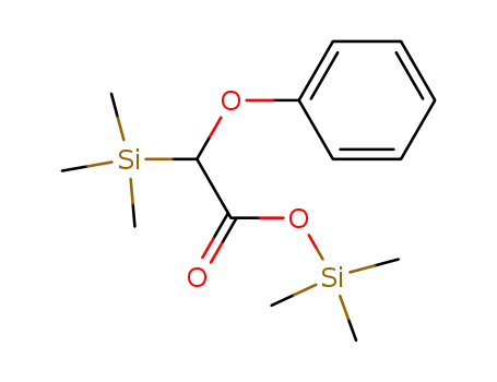 Acetic acid, phenoxy(trimethylsilyl)-, trimethylsilyl ester
