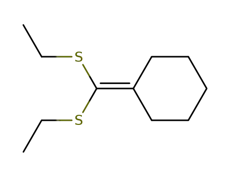 Cyclohexane, [bis(ethylthio)methylene]-
