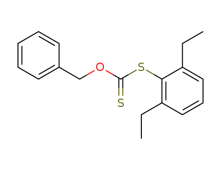 Benzylxanthogensaeure-<2,6-diethyl-phenylester>
