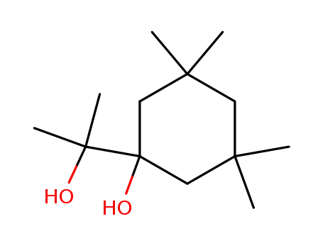 1-(1-Hydroxy-1-methyl-ethyl)-3,3,5,5-tetramethyl-cyclohexanol
