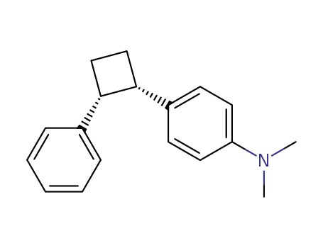 cis-1-(4-dimethylaminophenyl)-2-phenylcyclobutane