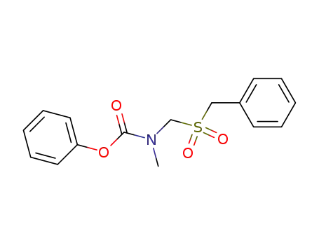 Methyl-phenylmethanesulfonylmethyl-carbamic acid phenyl ester