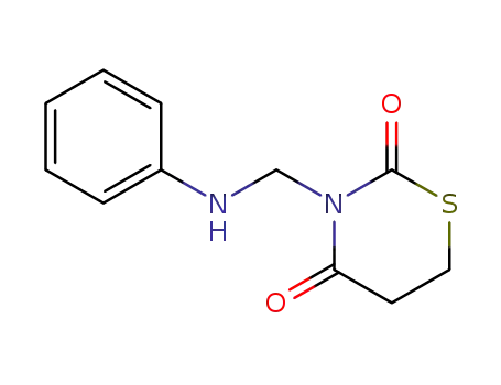 3-anilinomethyl-[1,3]thiazinane-2,4-dione
