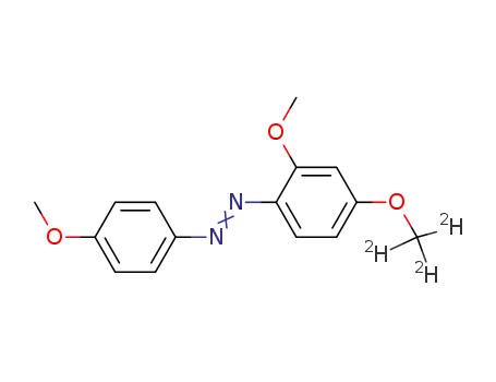 2,4-dimethoxy-4'-<(2)H3>methoxyazobenzene