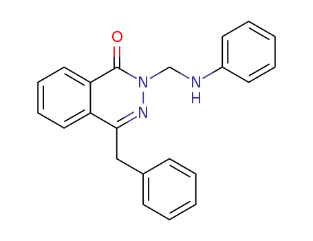 4-Benzyl-2-phenylaminomethyl-2H-phthalazin-1-one