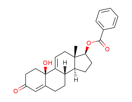 10β-Hydroxy-3-oxo-17β-benzoyloxy-Δ<sup>4.9,11</sup>-19-norandrostadien