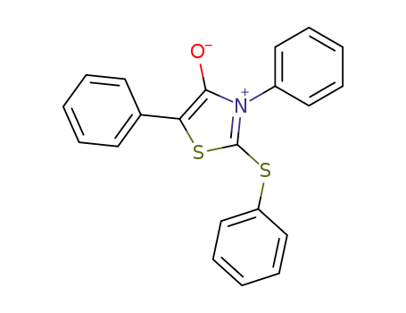 4-oxo-3,5-diphenyl-2-phenylsulfanyl-4,5-dihydro-thiazolium betaine