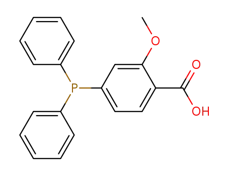 4-Diphenylphosphanyl-2-methoxy-benzoic acid