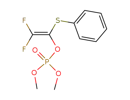 1-Phenylmercapto-2,2-difluor-vinyl-dimethylphosphat