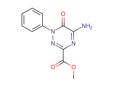 5-Amino-6-oxo-1-phenyl-1,6-dihydro-[1,2,4]triazine-3-carboxylic acid methyl ester