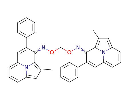 O,O'-methylenebis-(2-methyl-3-oxyimino-4-phenyl-3H-pyrrolo<2,1,5-de>quinolizine)