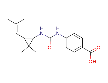 Chrysanthemyl-N'-<p-carboxy-phenyl>-harnstoff