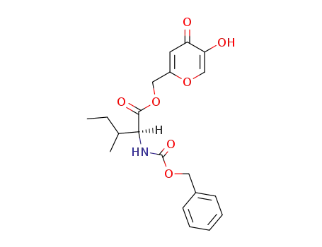 Molecular Structure of 131220-19-4 (Z-Ile-O-kojiate)