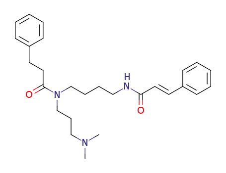 (E)-N-{4-[(3-Dimethylamino-propyl)-(3-phenyl-propionyl)-amino]-butyl}-3-phenyl-acrylamide