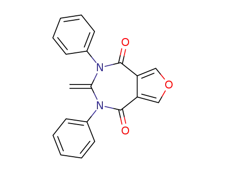 3-methylene-2,4-diphenyl-3,4-dihydro-2<i>H</i>-furo[3,4-<i>e</i>][1,3]diazepine-1,5-dione