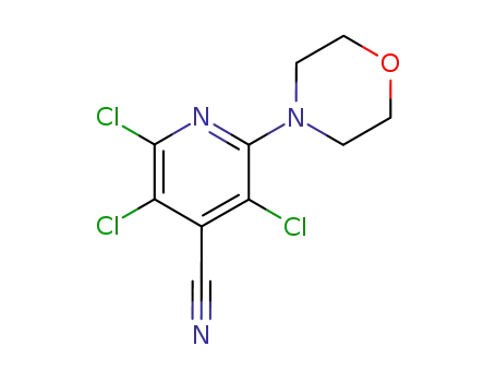 2,3,5-trichloro-4-cyano-6-morpholinopyridine