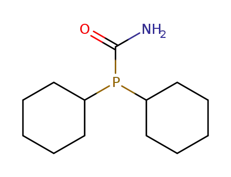 Molecular Structure of 3875-20-5 (Carbamoyl-dicyclohexyl-phosphin)