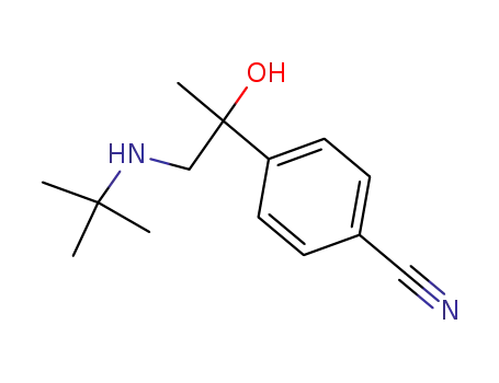 4-(2-tert-Butylamino-1-hydroxy-1-methyl-ethyl)-benzonitrile