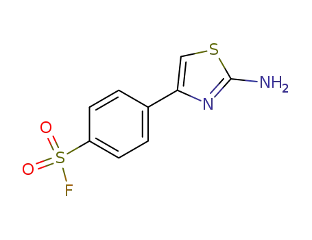4-(2-amino-thiazol-4-yl)-benzenesulfonyl fluoride