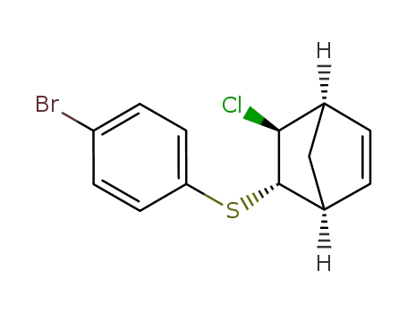 (1R,4S,5S,6S)-5-(4-Bromo-phenylsulfanyl)-6-chloro-bicyclo[2.2.1]hept-2-ene