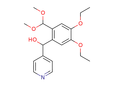(2-Dimethoxymethyl-4,5-diethoxy-phenyl)-pyridin-4-yl-methanol