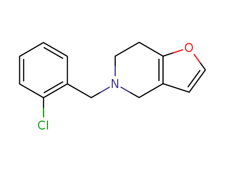 5-(2-chloro-benzyl)-4,5,6,7-tetrahydro-furo[3,2-<i>c</i>]pyridine